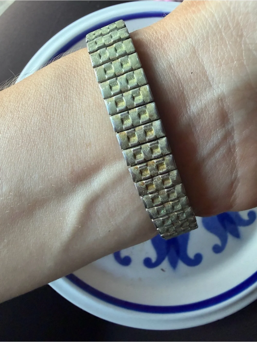 Vintage Milan Stainless Steel Wristwatch - Silver Tone